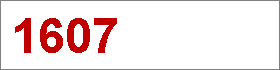 Das Jahr 1607 Das Jahr 1607