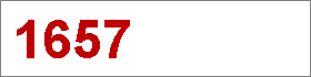 Das Jahr 1657