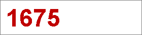 Das Jahr 1675