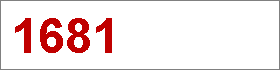 Das Jahr 1681 Das Jahr 1681