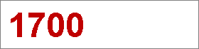 Das Jahr 1700 Das Jahr 1700