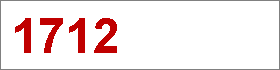 Das Jahr 1712