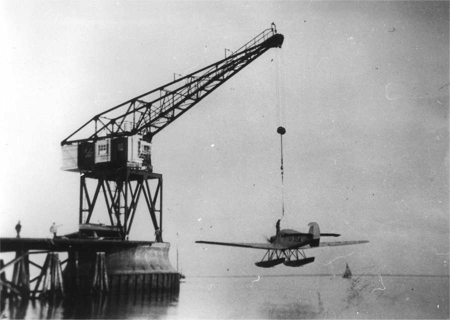 1928 - Kran/Wasserflugzeuge 1928 - Kran/Wasserflugzeuge
