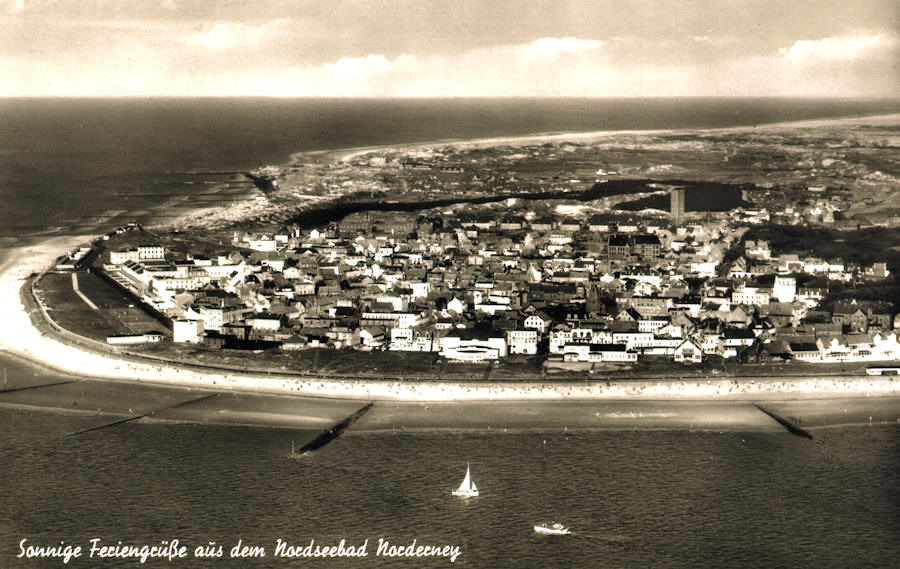 1955 - Mühlenstrasse 1955 (um) - Luftaufnahme vom Westkopf