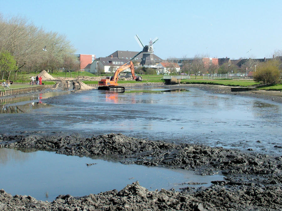 2005 - Sanierung / Säuberung Gondelteich 2005 - Sanierung / Säuberung Gondelteich