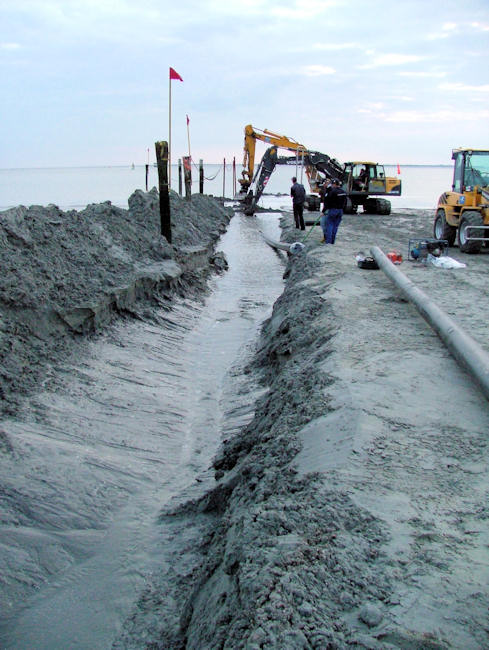 2008 - Neue Seewasserleitung