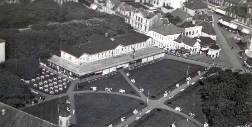 Kurplatz aus der Luft Kurplatz aus der Luft