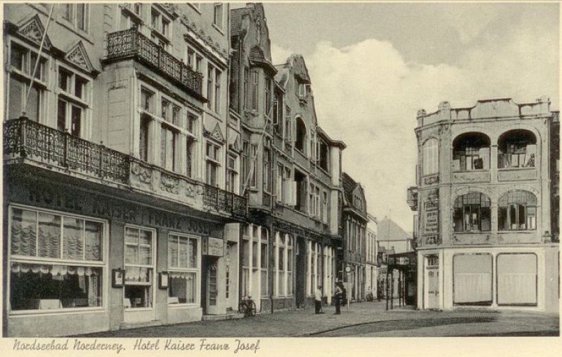 Strandstraße um 1925