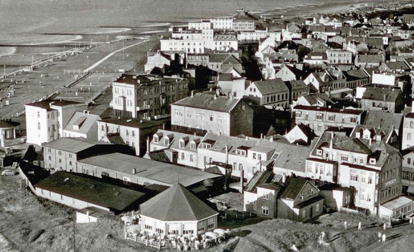 Ansichtskarte um 1956