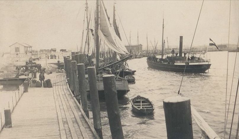 Hafen um 1900