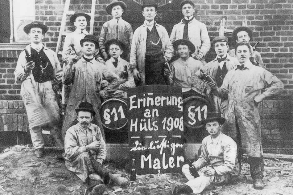 Erinnerung an Hüls 1908 Erinnerung an Hüls 1908