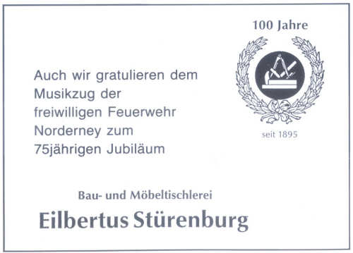 Anzeige im Jubiläumsheft Anzeige im Jubiläumsheft