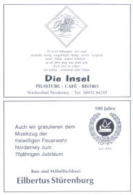 Anzeigen im Jubiläumsheft
