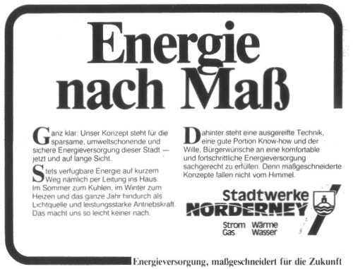 Anzeige im Jubiläumsheft