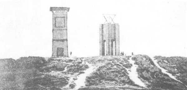 Wasserturm mit Kap Wasserturm mit Kap