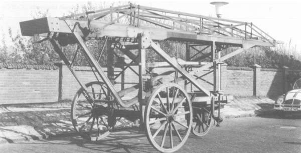 Die "alte Leiter", Steighöhe 18 m