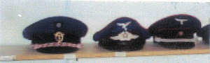 Schirmmützen von 1933 - 1945