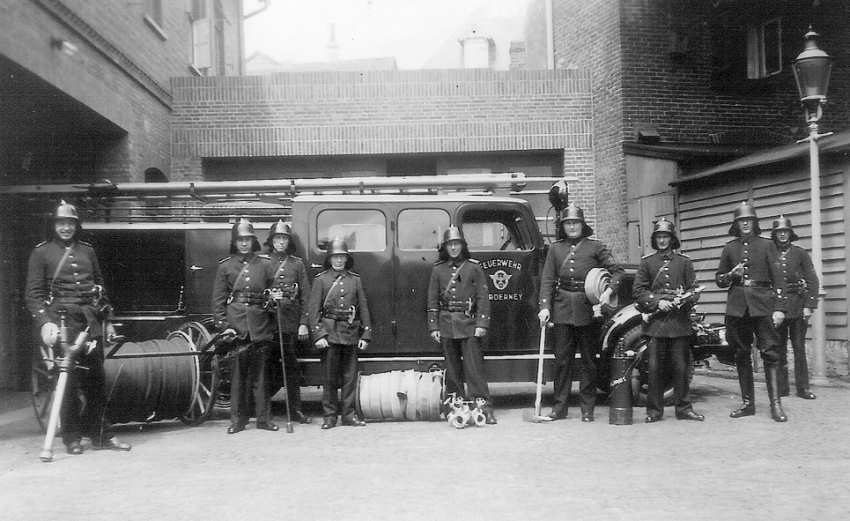 Feuerwache am heutigen Rathausparkplatz