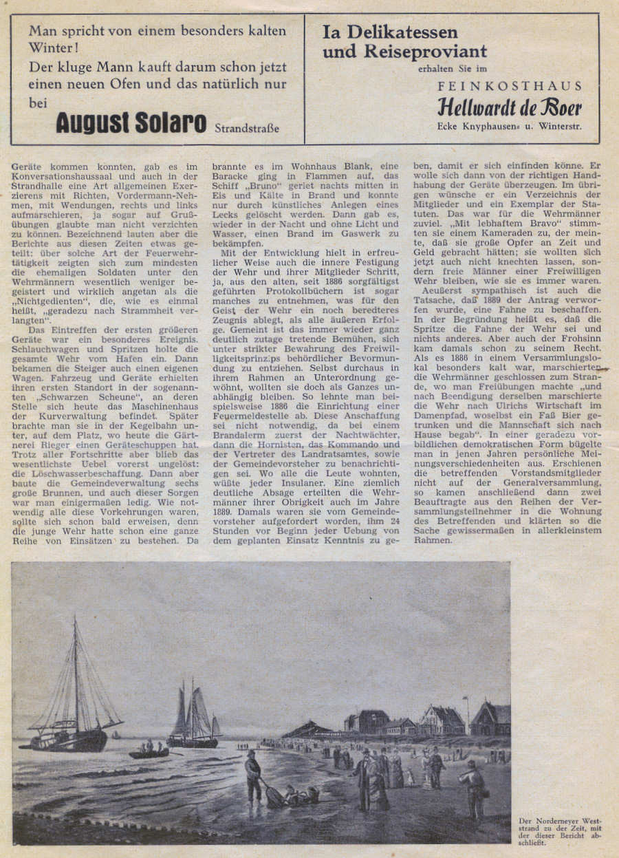 75 Jahre Freiwillige Feuerwehr - 18. - 20.09.1959 75 Jahre Freiwillige Feuerwehr - 18. - 20.09.1959