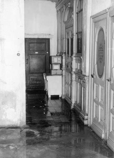 Brand in "Richters Hotel" Nov./Dez. 1961 - Bäckerstr. 11