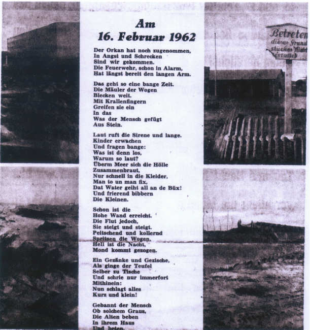 Die schwerste Sturmflut seit 100 Jahren - Februar 1962 Die schwerste Sturmflut seit 100 Jahren - Februar 1962