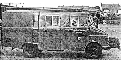 Am 14.09.1963 Übergabe der neuen LF 8 mit TS 8 Am 14.09.1963 Übergabe der neuen LF 8 mit TS 8