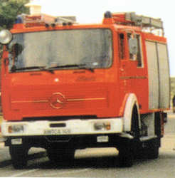 Löschfahrzeug mit Allradantrieb