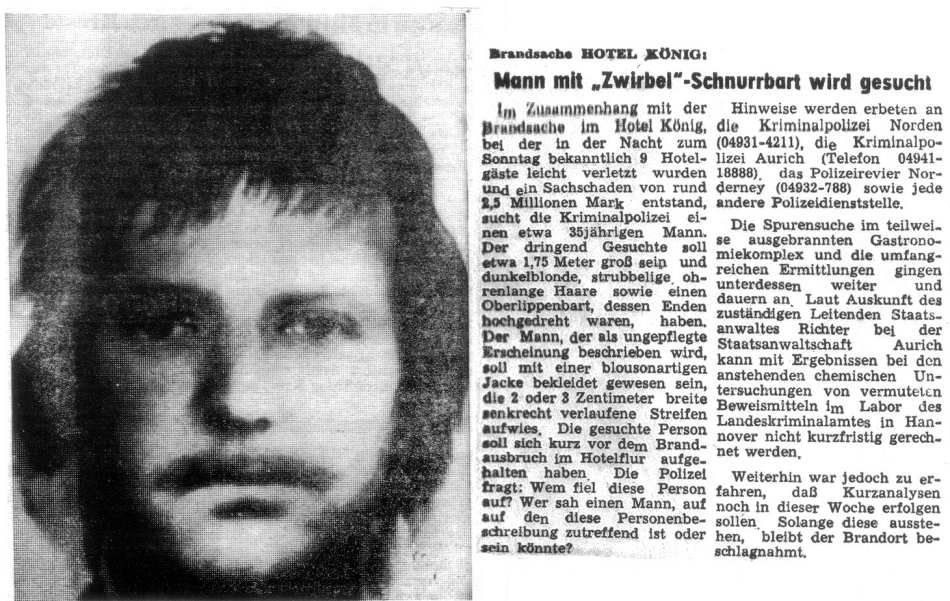 "Hotel König" brennt - 24.09.1989