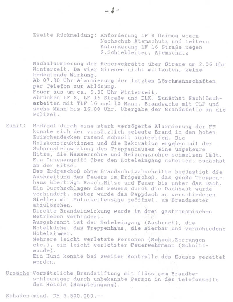 "Hotel König" brennt - 24.09.1989 "Hotel König" brennt - 24.09.1989