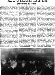 Verbandstag der Kreisfeuerwehr - 29.06.1991