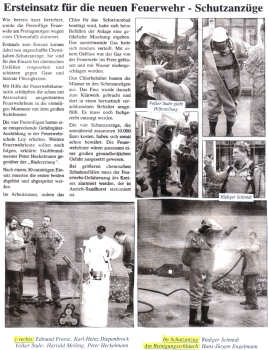 Chemikalien-Einsatz in der LVA - 20.09.2002