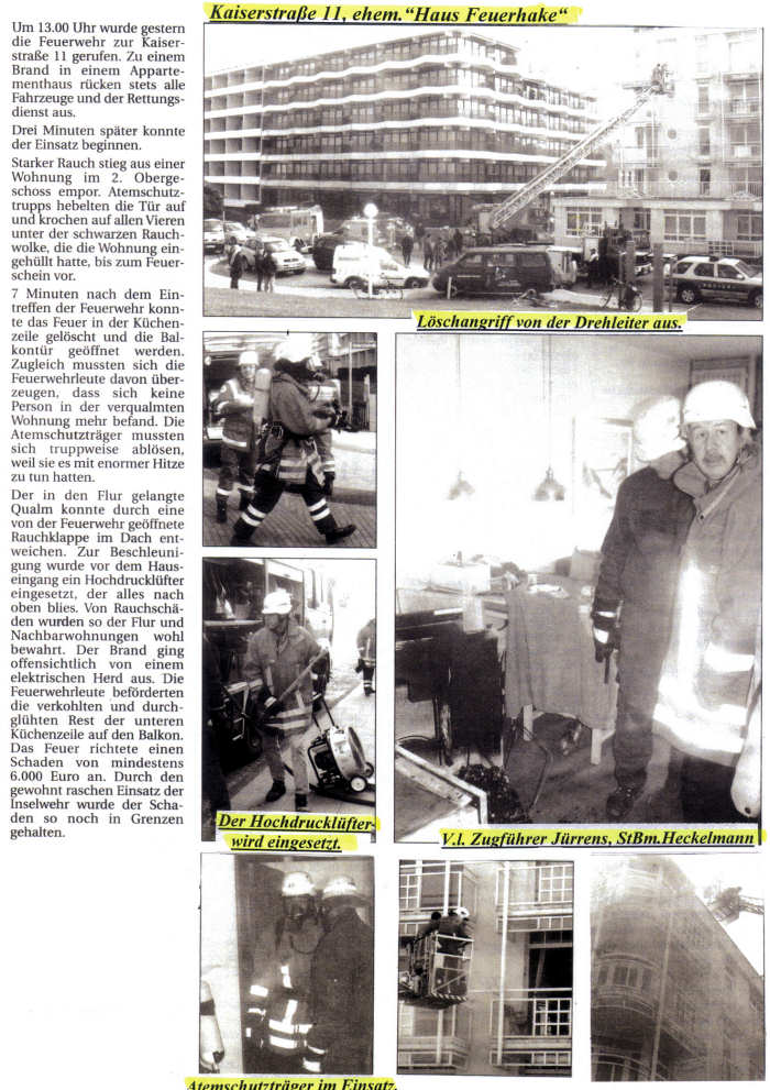 Brandmeldung 28.03.2006, 13.00 Uhr