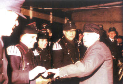 Großer Fackelzug für Jan Holtkamp - 1969