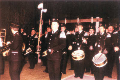 Großer Fackelzug für Jan Holtkamp - 1969