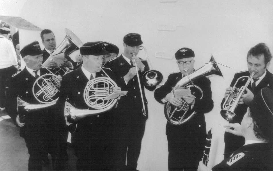 Fahrt in See - Sommer 1970