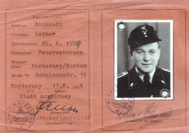 Tambourmajor Lothar Hohnrodt