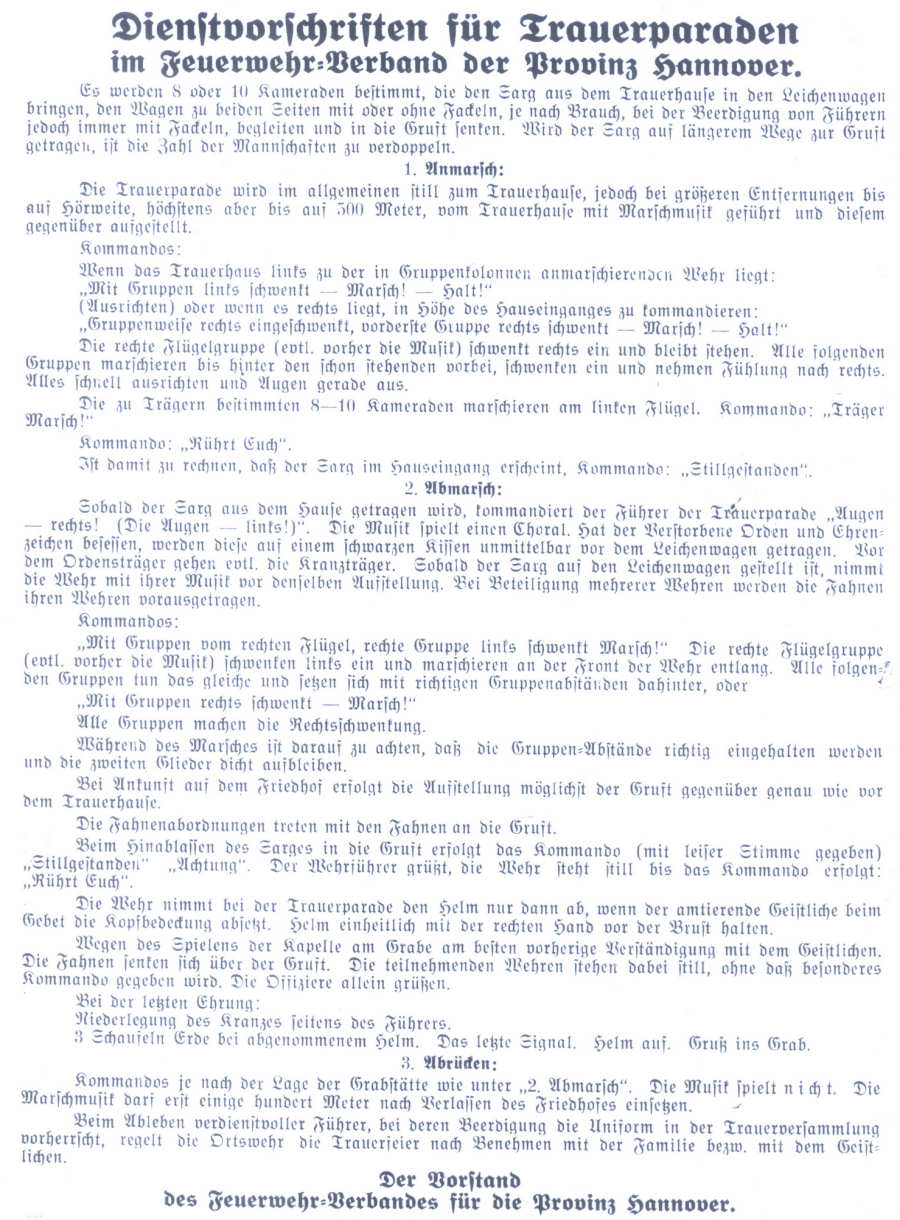 Vorschriften Vorschriften