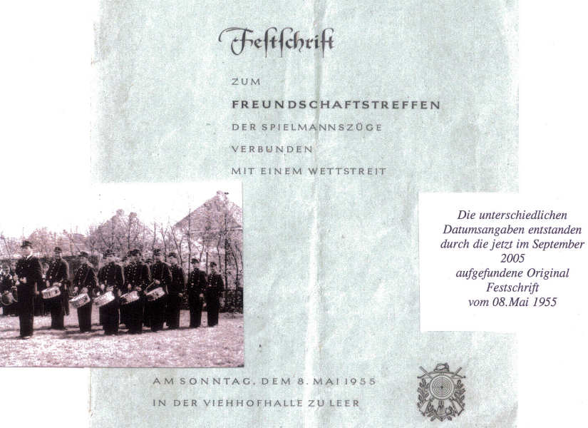 Großer Applaus beim Einmarsch - 09.04.1955 Großer Applaus beim Einmarsch - 09.04.1955