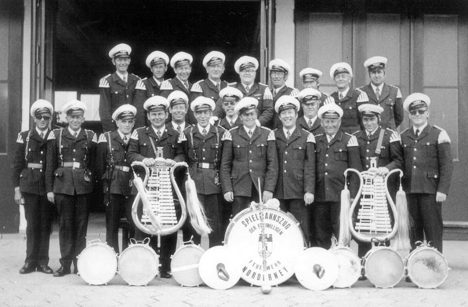 Der Spielmannszug im Jahre 1978 Der Spielmannszug im Jahre 1978