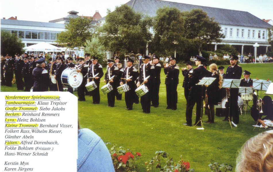 Musikzugtreffen auf dem Kurplatz - 16.09.1995 Musikzugtreffen auf dem Kurplatz - 16.09.1995