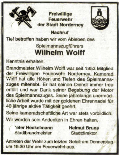 In memoriam - 17.07.2000