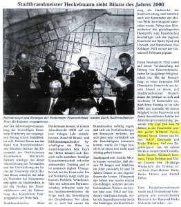 Ehrungen für 50 und 40-jährige Zugehörigkeit - 2000