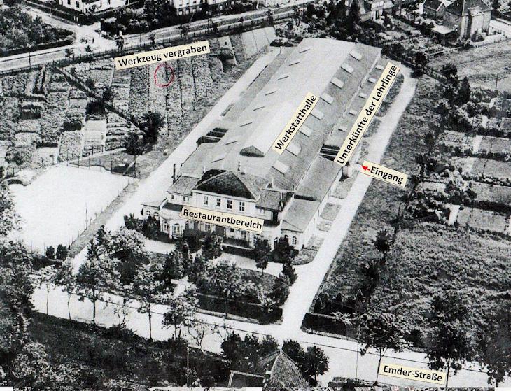 Die landwirtschaftliche Halle in Aurich, Emderstr. 19 Die landwirtschaftliche Halle in Aurich, Emderstr. 19