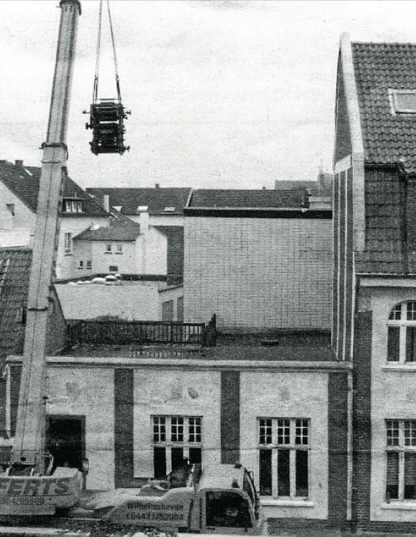 Ende der Badezeitungsdruckerei