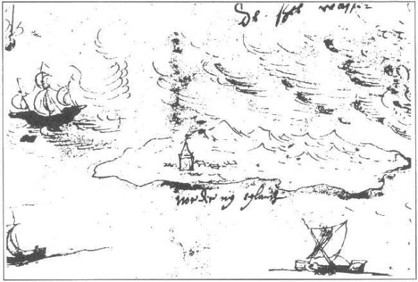 Norderney um 1590 Norderney um 1590