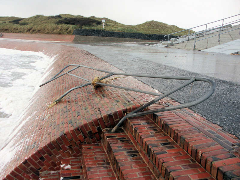 Orkanflut 31.10./01.11.2006 - Sturmflutschäden