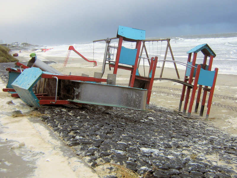 Orkanflut 31.10./01.11.2006 - Sturmflutschäden