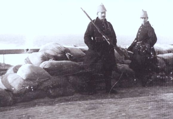 Zwei-Stunden-Wache auf der Plattform