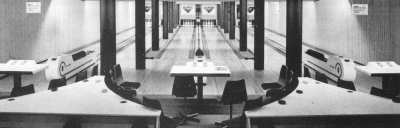 Kegeln im Haus der Insel