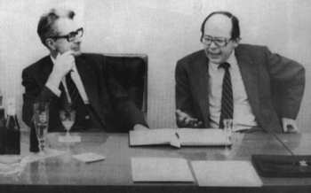 Bundesjustizminister Dr. Hans-Jochen Vogel